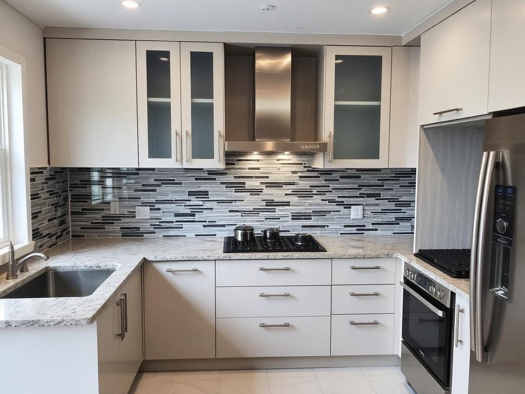 Complete Kitchen Renovation with New Cabinets, Countertop & Backsplash